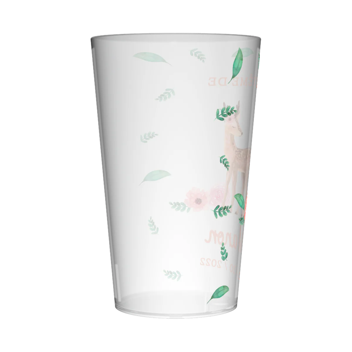 Gobelet personnalisé Baptême Faon - Image 3