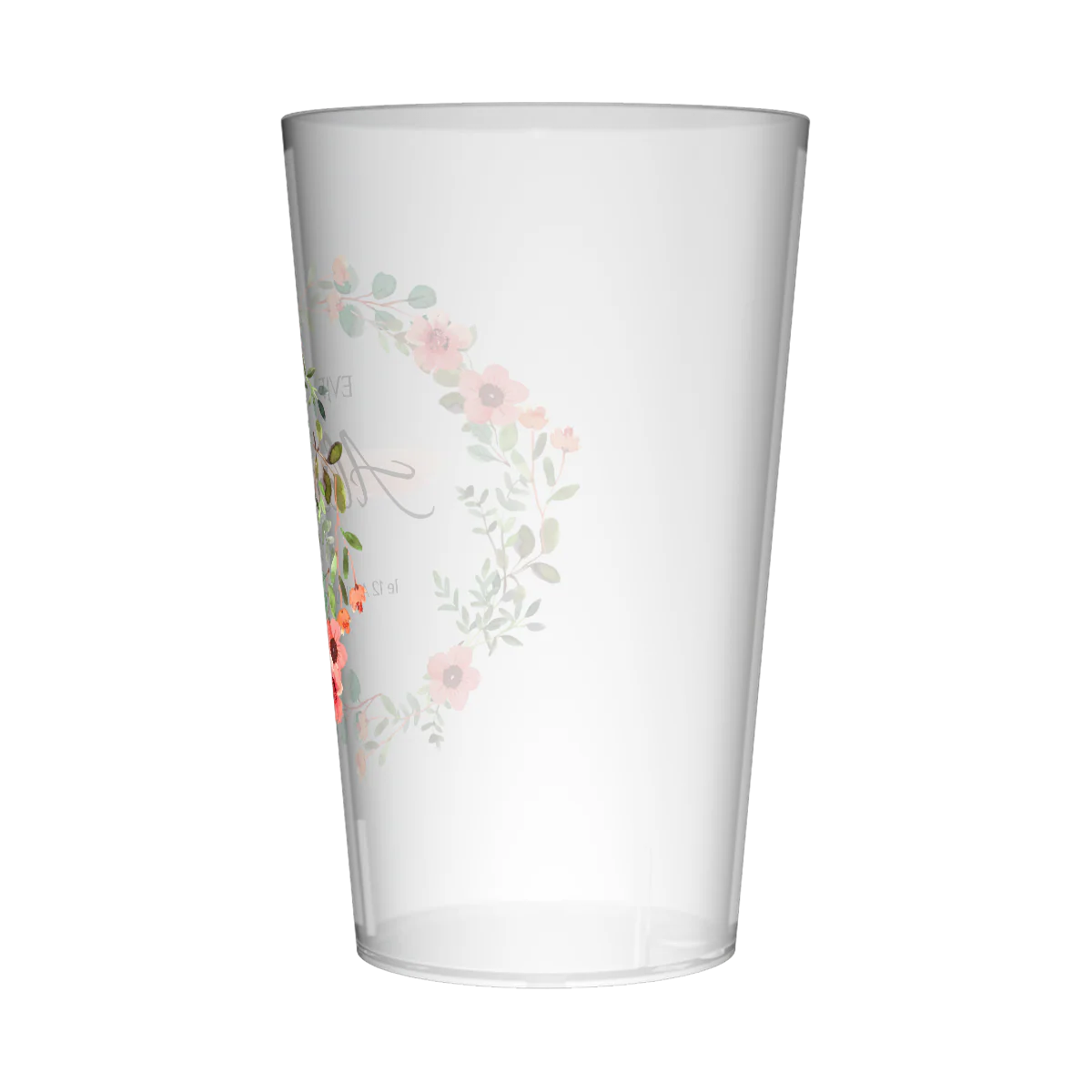 Gobelet personnalisé pour EVJF Fleurs Roses - Image 3