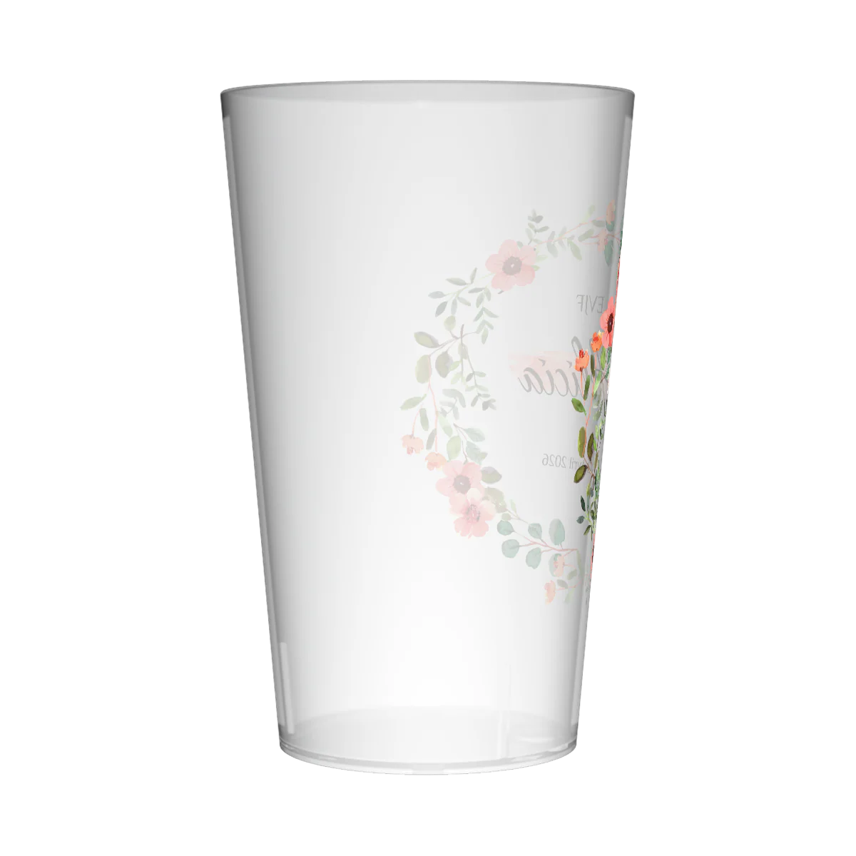 Gobelet personnalisé pour EVJF Fleurs Roses - Image 4