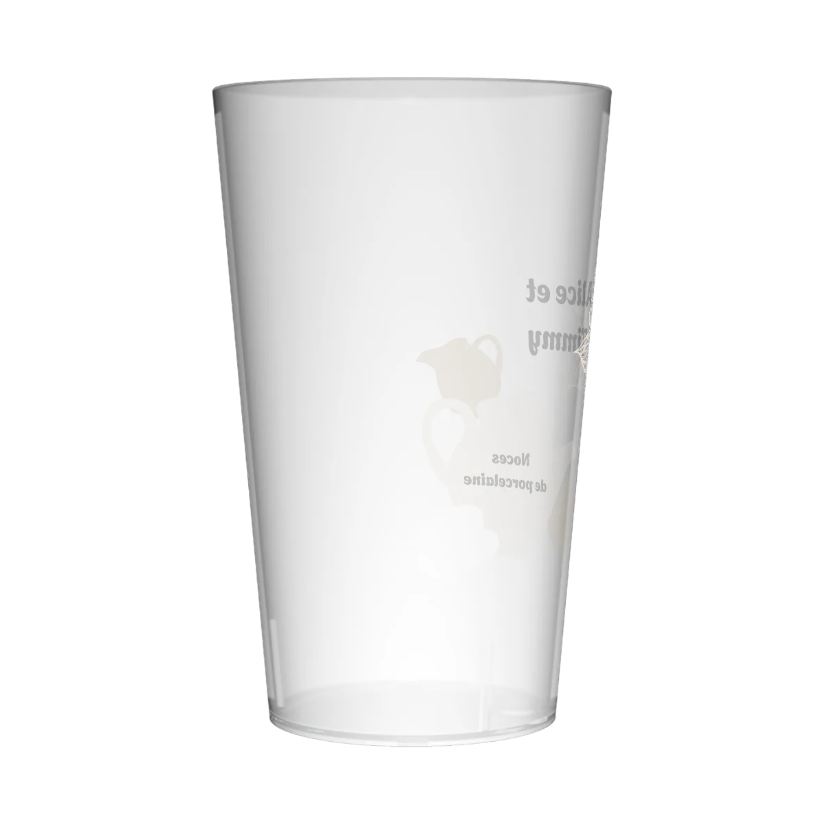 Gobelet personnalisé Noces de porcelaine - Image 3