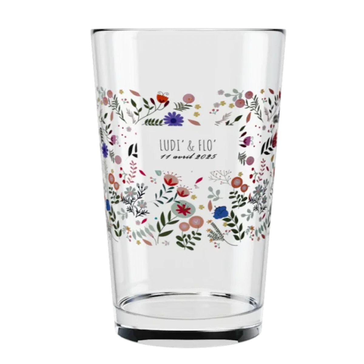 Verre à bière personnalisé demi en verre - Image 3