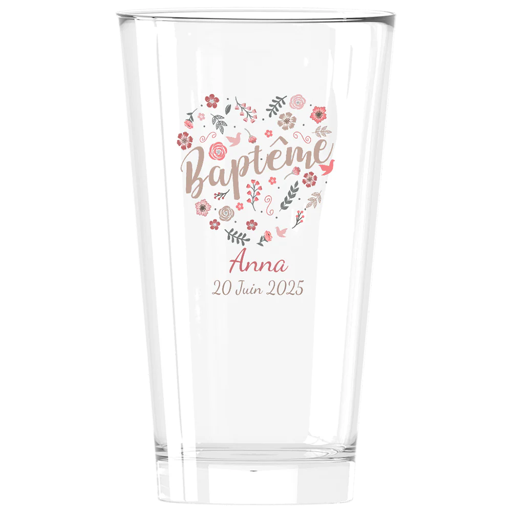 Verres à bière personnalisés