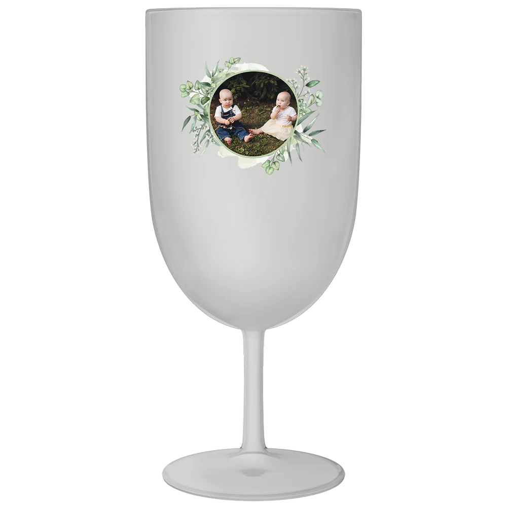 Verre à vin personnalisé en plastique - Image 4