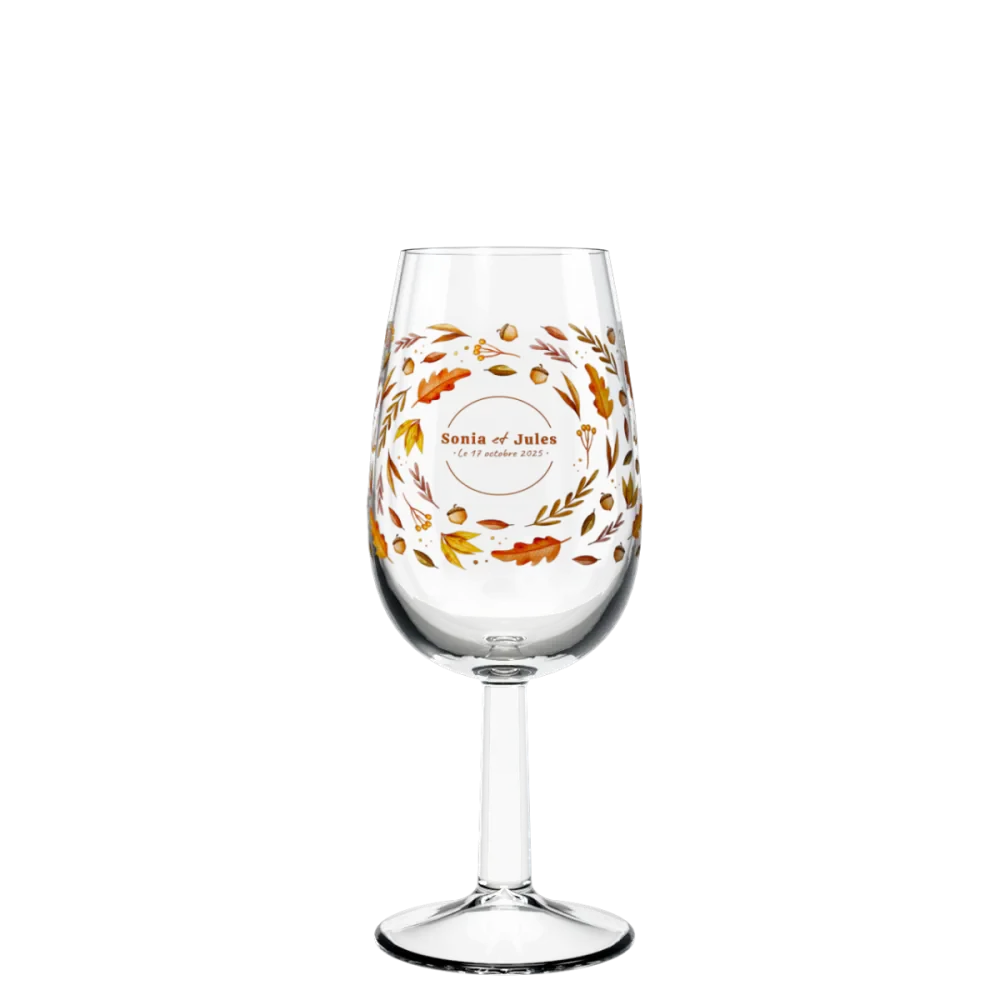 Verre à vin personnalisé Inao en verre - Image 4